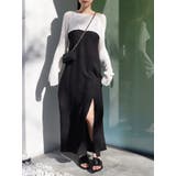 ディープスリットロングキャミワンピース | EVRIS | 詳細画像16 