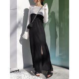 ディープスリットロングキャミワンピース | EVRIS | 詳細画像17 