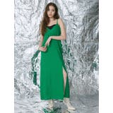 ディープスリットロングキャミワンピース | EVRIS | 詳細画像2 