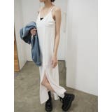 ディープスリットロングキャミワンピース | EVRIS | 詳細画像28 