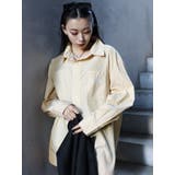 SUNNYストライプオーバーサイズシャツ | EVRIS | 詳細画像11