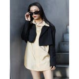 SUNNYストライプオーバーサイズシャツ | EVRIS | 詳細画像17