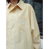 SUNNYストライプオーバーサイズシャツ | EVRIS | 詳細画像2