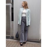 SUNNYストライプオーバーサイズシャツ | EVRIS | 詳細画像22