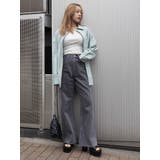 SUNNYストライプオーバーサイズシャツ | EVRIS | 詳細画像23