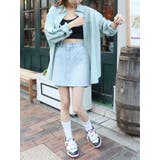 SUNNYストライプオーバーサイズシャツ | EVRIS | 詳細画像24