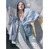 SUNNYストライプオーバーサイズシャツ | EVRIS | 詳細画像29