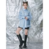 SUNNYストライプオーバーサイズシャツ | EVRIS | 詳細画像32