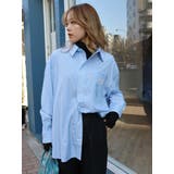 SUNNYストライプオーバーサイズシャツ | EVRIS | 詳細画像36