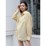 SUNNYストライプオーバーサイズシャツ | EVRIS | 詳細画像5