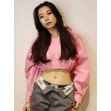 ワンポイントフードデザインクロップドシャツ | EVRIS | 詳細画像14 