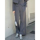 ハイウエストタックワイドパンツ【セットアップ着用可能】 | EVRIS | 詳細画像1
