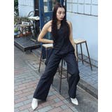 ハイウエストタックワイドパンツ【セットアップ着用可能】 | EVRIS | 詳細画像10