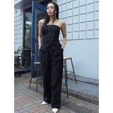 ハイウエストタックワイドパンツ【セットアップ着用可能】 | EVRIS | 詳細画像11