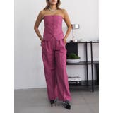 ハイウエストタックワイドパンツ【セットアップ着用可能】 | EVRIS | 詳細画像15