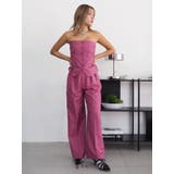 ハイウエストタックワイドパンツ【セットアップ着用可能】 | EVRIS | 詳細画像18