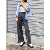 ハイウエストタックワイドパンツ【セットアップ着用可能】 | EVRIS | 詳細画像27