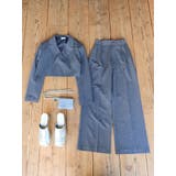 ハイウエストタックワイドパンツ【セットアップ着用可能】 | EVRIS | 詳細画像31