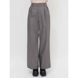 ハイウエストタックワイドパンツ【セットアップ着用可能】 | EVRIS | 詳細画像32