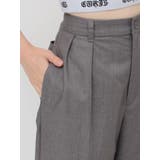 ハイウエストタックワイドパンツ【セットアップ着用可能】 | EVRIS | 詳細画像36