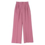 ハイウエストタックワイドパンツ【セットアップ着用可能】 | EVRIS | 詳細画像43