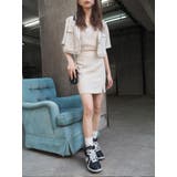 サマーツイードミニスカート【セットアップ着用可能】 | EVRIS | 詳細画像17 