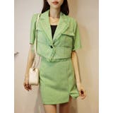 サマーツイードミニスカート【セットアップ着用可能】 | EVRIS | 詳細画像21 