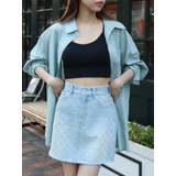 ラインストーンデニムスカート | EVRIS | 詳細画像15