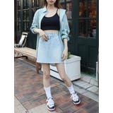 ラインストーンデニムスカート | EVRIS | 詳細画像21