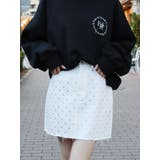 ラインストーンデニムスカート | EVRIS | 詳細画像22