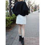 ラインストーンデニムスカート | EVRIS | 詳細画像26