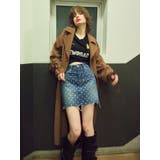 ラインストーンデニムスカート | EVRIS | 詳細画像30