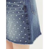 ラインストーンデニムスカート | EVRIS | 詳細画像43