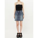 ラインストーンデニムスカート | EVRIS | 詳細画像45