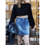 ラインストーンデニムスカート | EVRIS | 詳細画像7