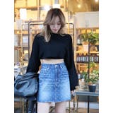 ラインストーンデニムスカート | EVRIS | 詳細画像9