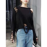 ハイダメージニットトップス | EVRIS | 詳細画像10