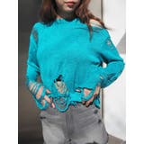 ハイダメージニットトップス | EVRIS | 詳細画像17