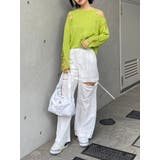 ハイダメージニットトップス | EVRIS | 詳細画像24