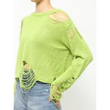 ハイダメージニットトップス | EVRIS | 詳細画像30