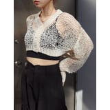 スカシショートカーディガン | EVRIS | 詳細画像13 