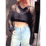 スカシショートカーディガン | EVRIS | 詳細画像19 