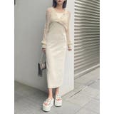 スカシショートカーディガン | EVRIS | 詳細画像2 