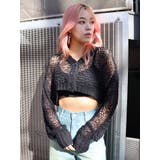 スカシショートカーディガン | EVRIS | 詳細画像21 