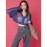 スカシショートカーディガン | EVRIS | 詳細画像8 