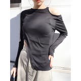 ブラック | カッティングシアートップス | EVRIS