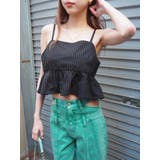 ピンストライプペプラムビスチェ【セットアップ着用可能】 | EVRIS | 詳細画像30 