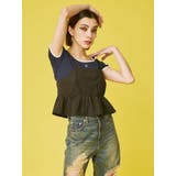 ピンストライプペプラムビスチェ【セットアップ着用可能】 | EVRIS | 詳細画像8 