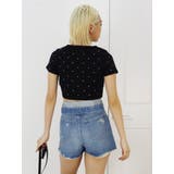 ウエストフラップデニムショートパンツ | EVRIS | 詳細画像25