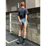 ウエストフラップデニムショートパンツ | EVRIS | 詳細画像30